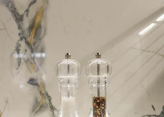 公寓 Blu & Marrone Suites-parking Included 塞萨洛尼基